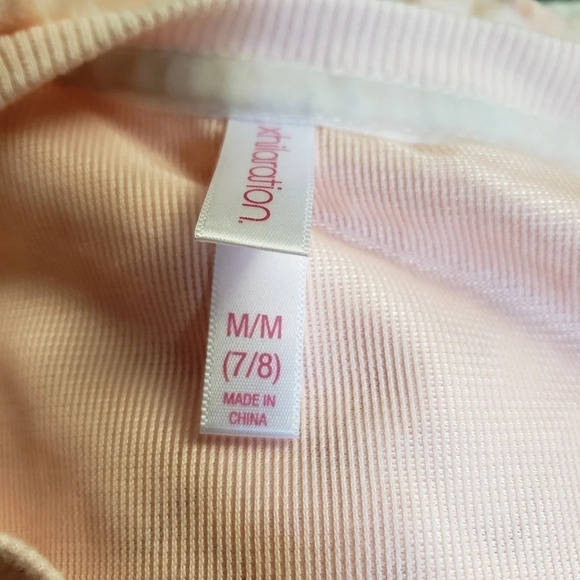 Blush Pink Fuzzy Crew Sweatshirt Size M (7/8) - So - Picture 8 of 8